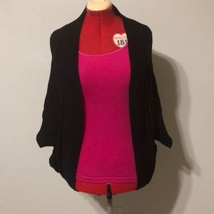 {Attention} black dolman cardigan/sweater
